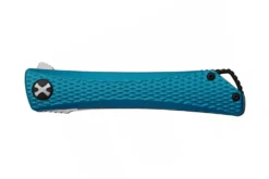 Couteau pliant CRKT Kalbi 7540 manche en aluminium bleu 10,2cm