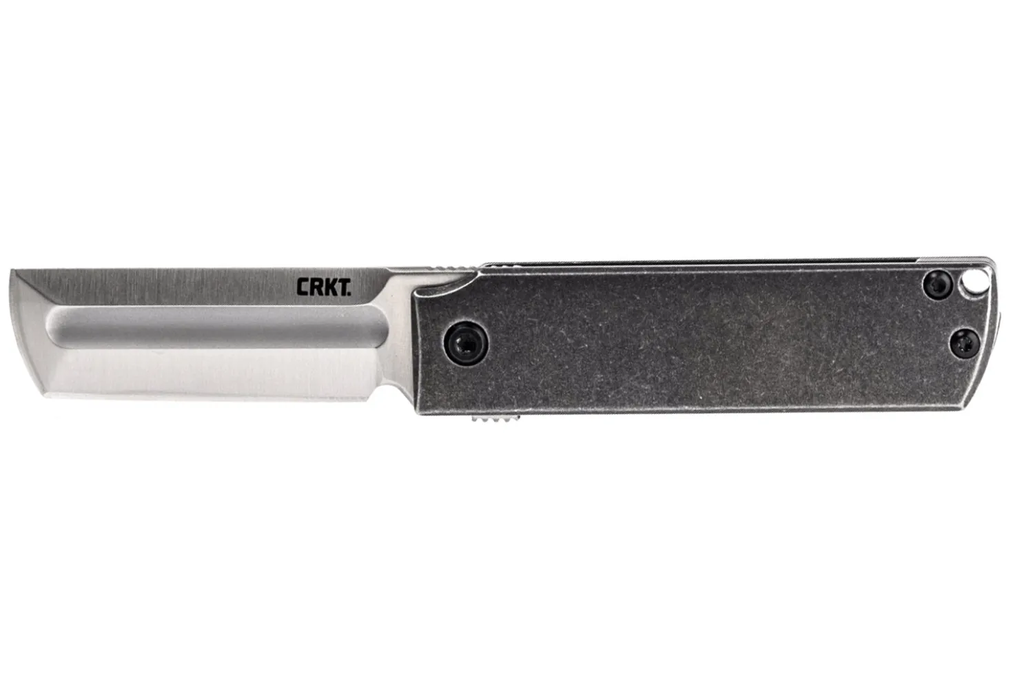 Couteau pliant CRKT MinimalX 5915.CR manche en acier inoxydable 8cm + Clip de poche