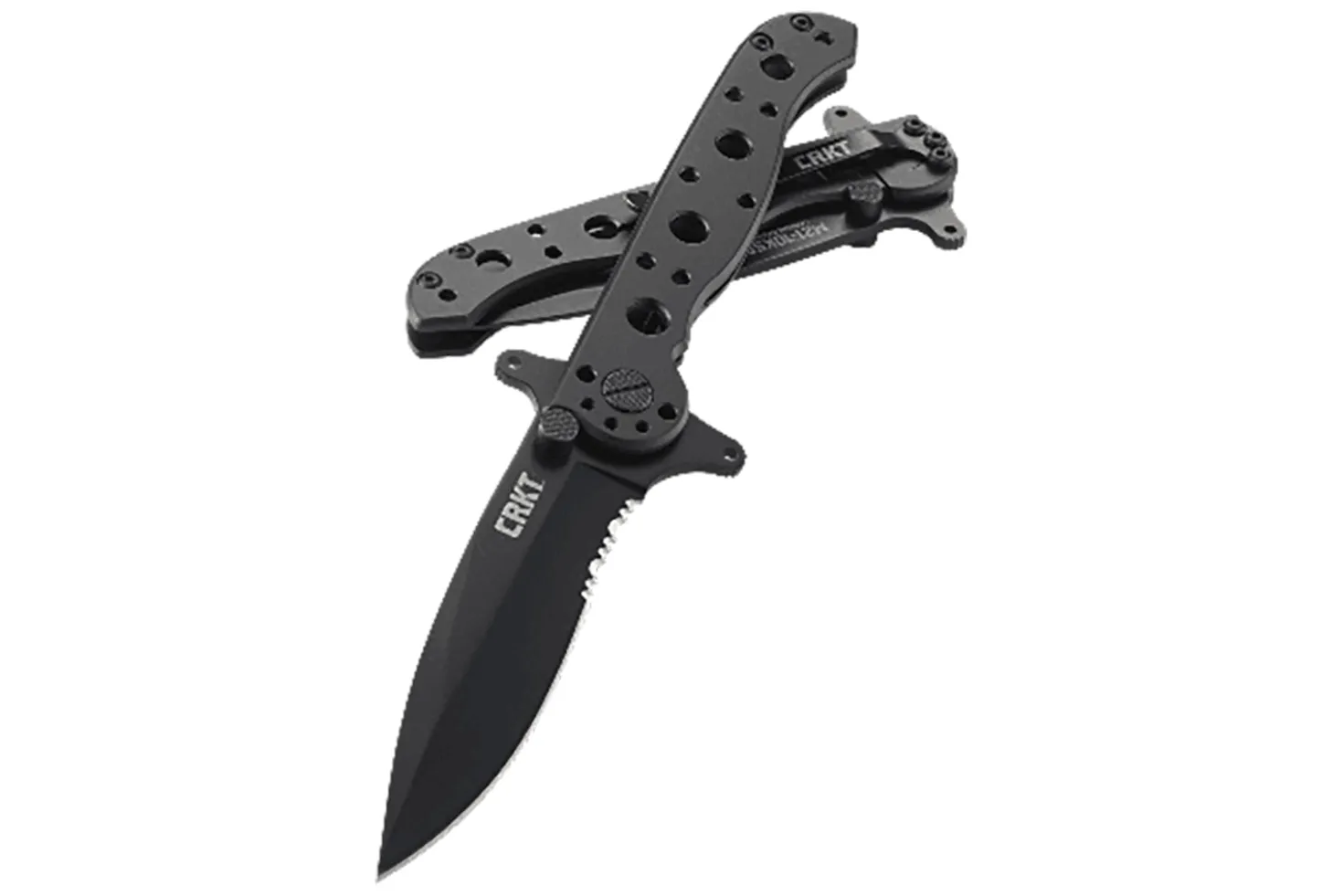 Couteau pliant CRKT M21-10KSF manche acier inox noir 10cm