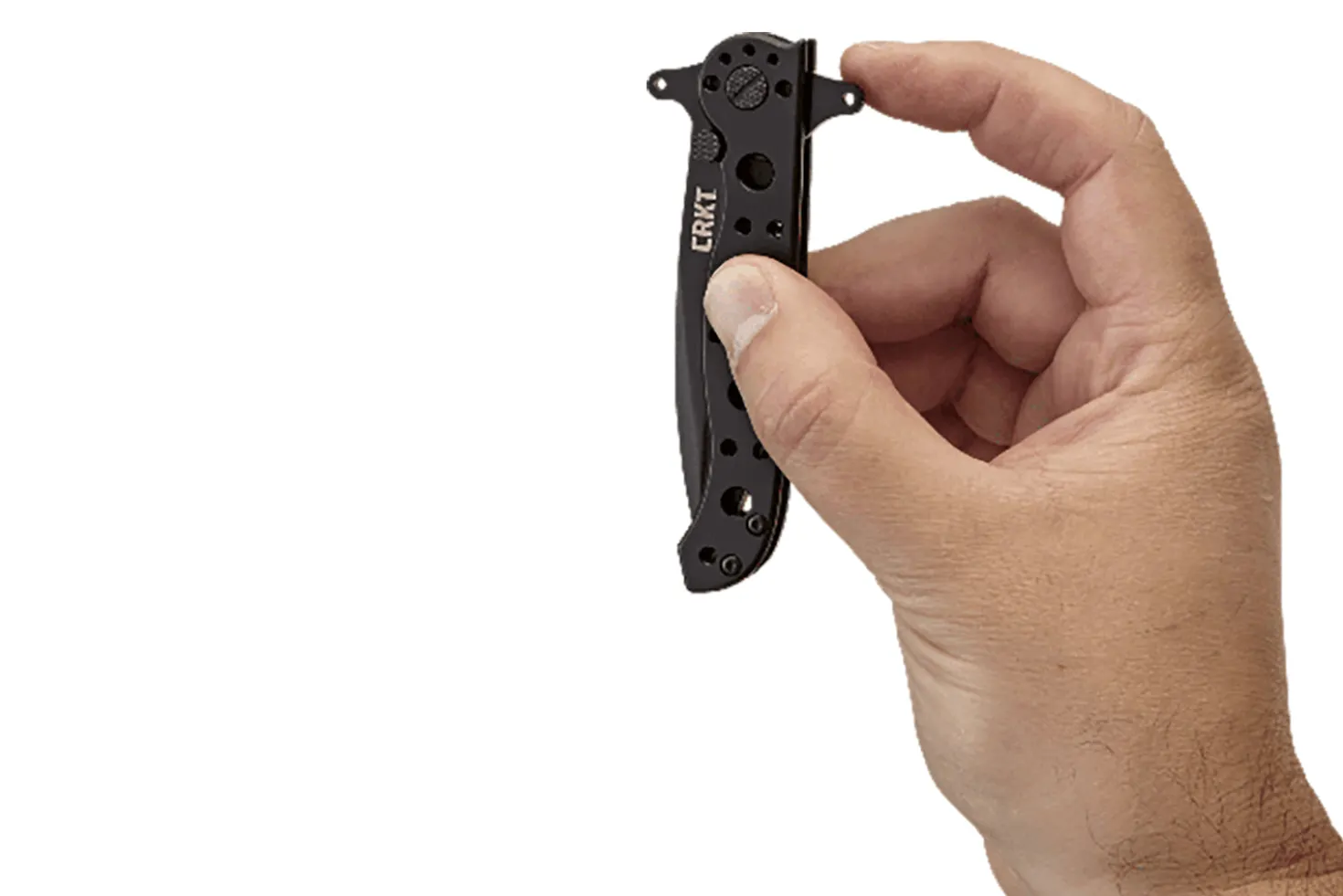Couteau pliant CRKT M21-10KSF manche acier inox noir 10cm