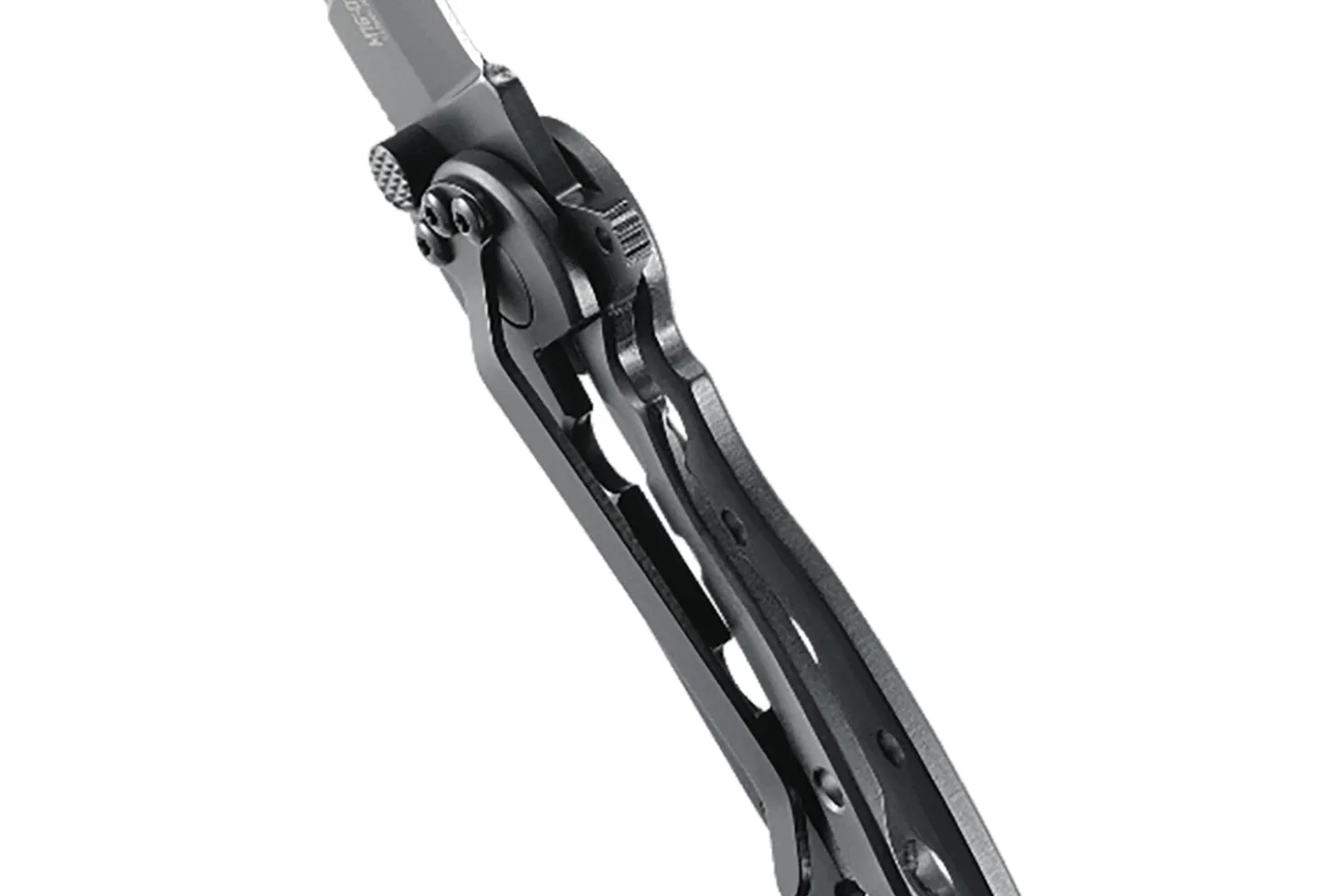 Couteau pliant CRKT M16-01KS lame noire manche inox noir 10,2cm