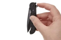 Couteau pliant CRKT M16-01KZ lame noire manche nylon et fibre de verre 10cm
