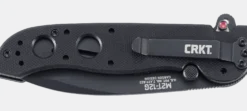 Couteau pliant CRKT M21 manche à trous G10 noir
