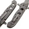 Couteau pliant CRKT M21-14SF manche alu anodisé gris 13,5cm
