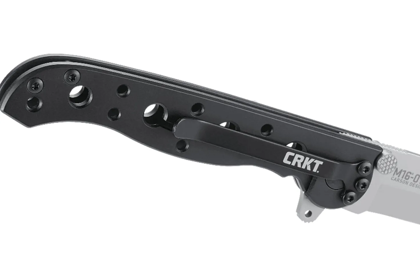 Couteau pliant CRKT M16-01S manche inox noir 10cm