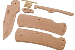 Couteau pliant CRKT NATHAN EN KIT 1032 manche hêtre 11,7cm - A monter