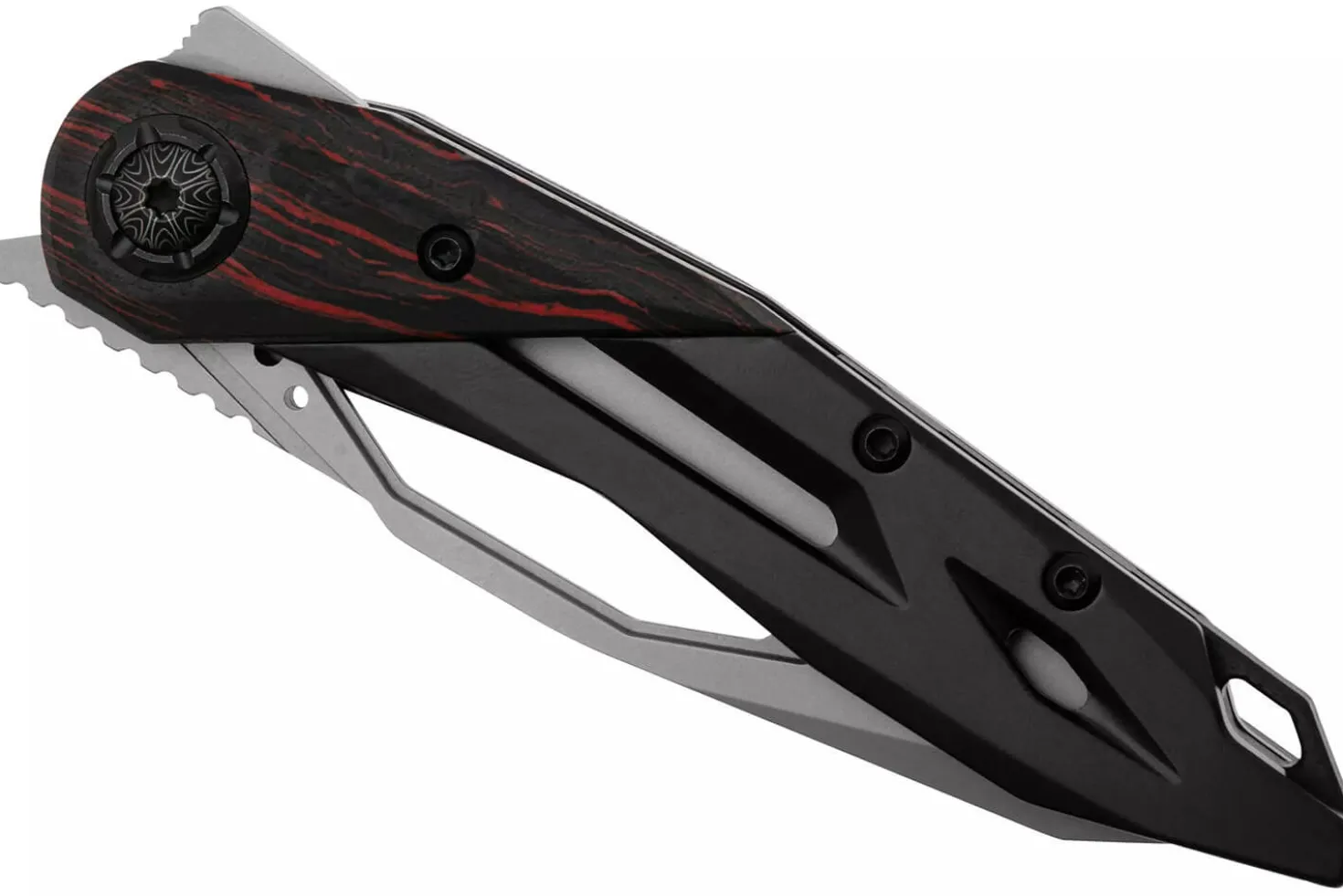 Couteau pliant CRKT Nucleus 5702.CR manche 10,6cm en G10 noir