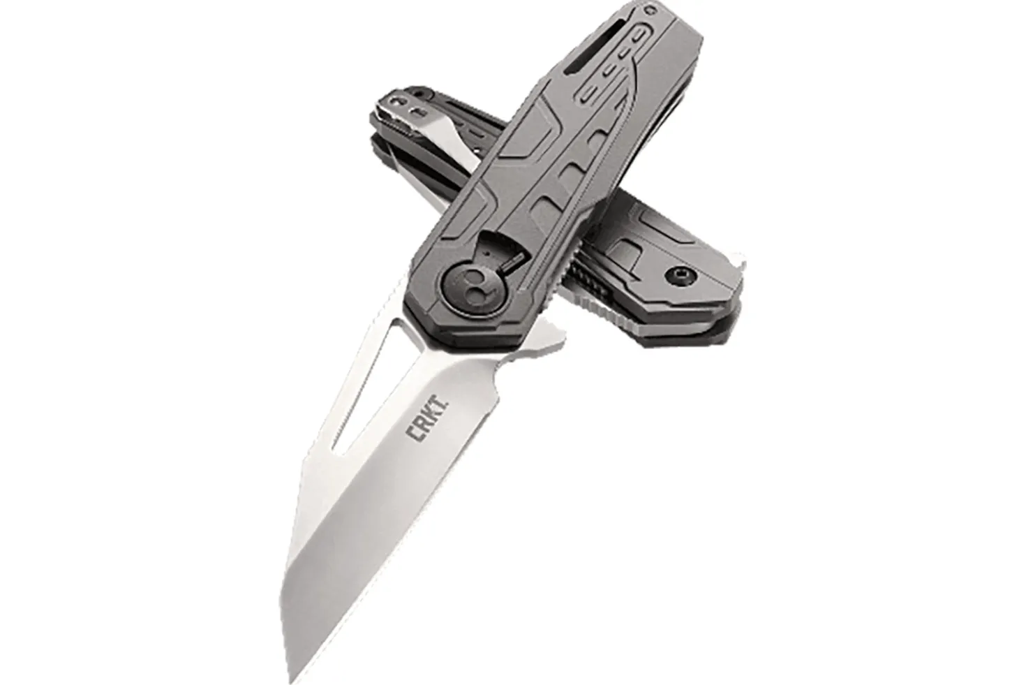 Couteau pliant CRKT Raikiri 5040 manche nylon et fibre de verre 12cm