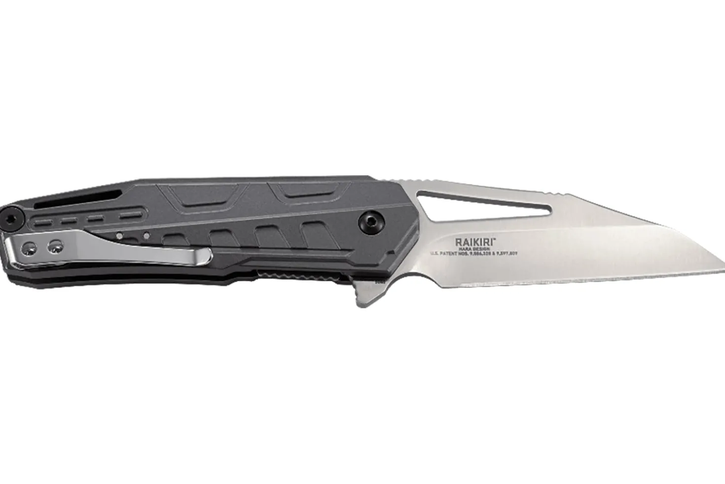 Couteau pliant CRKT Raikiri 5040 manche nylon et fibre de verre 12cm