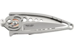 Couteau pliant CRKT Snap Lock 5102N manche acier 420J2 10,5cm