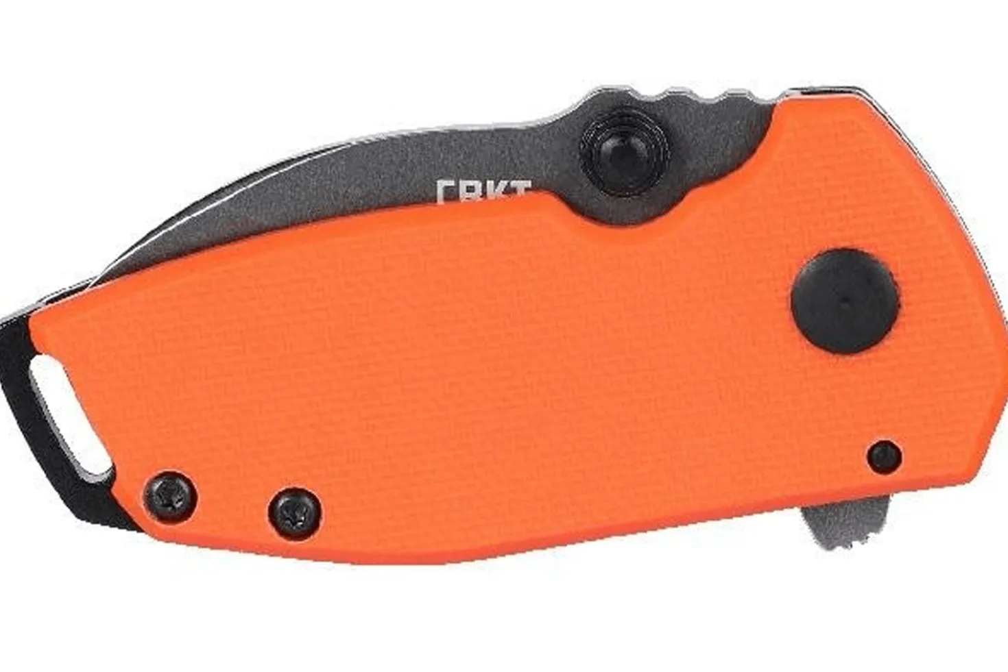 Couteau pliant CRKT Squid Compact 2486.CR manche G10 Orange 7,4cm