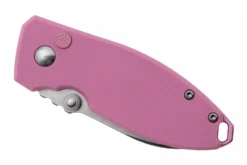 Couteau pliant CRKT SQUID 2474P.CR manche en G10 rose 8,8cm