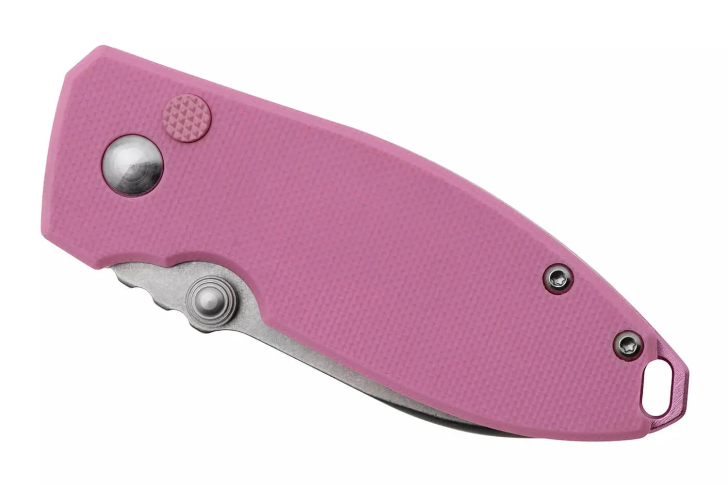 Couteau pliant CRKT SQUID 2474P.CR manche en G10 rose 8,8cm