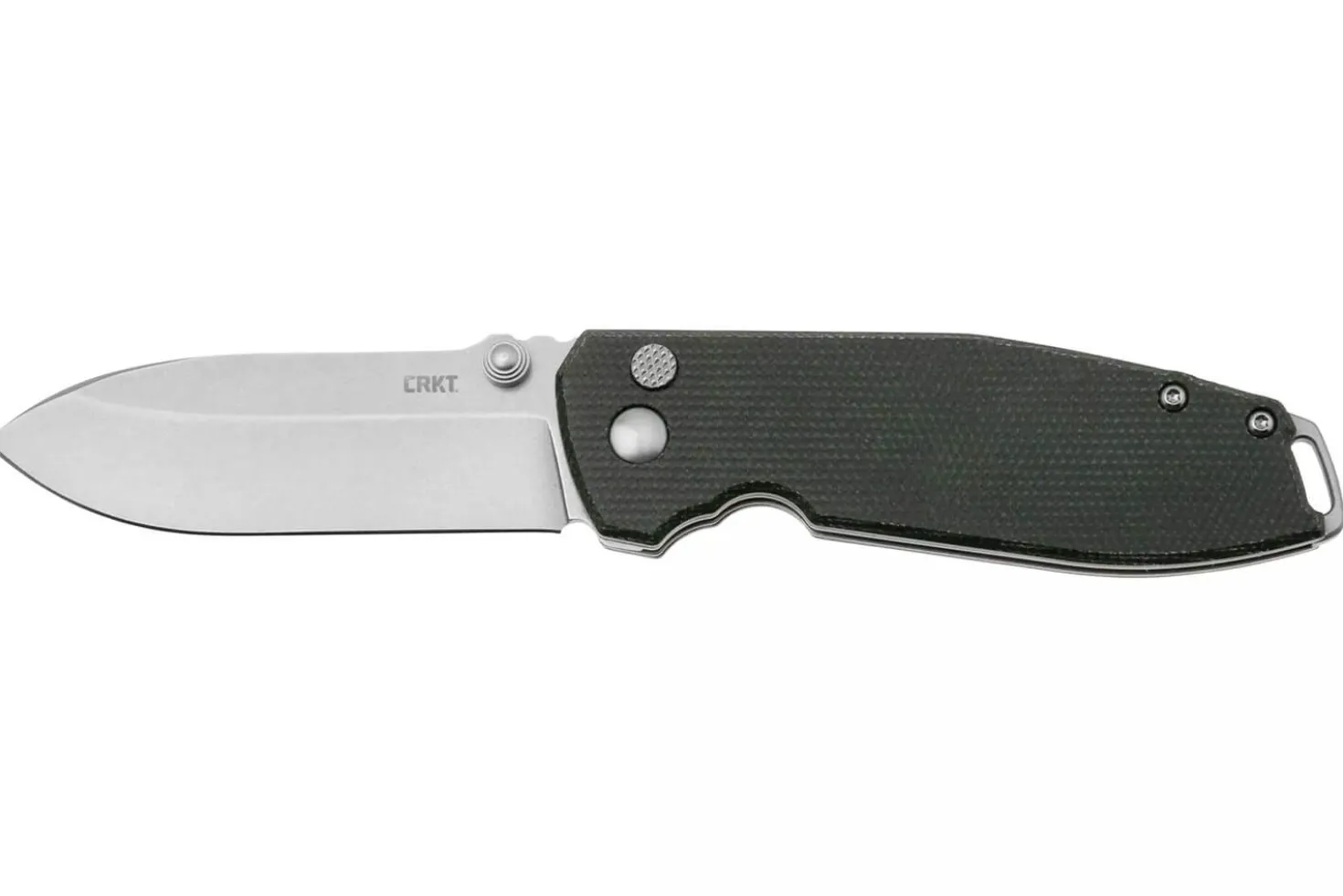 Couteau pliant CRKT SQUID XM 2495GR.CR manche en micarta vert 10,4cm