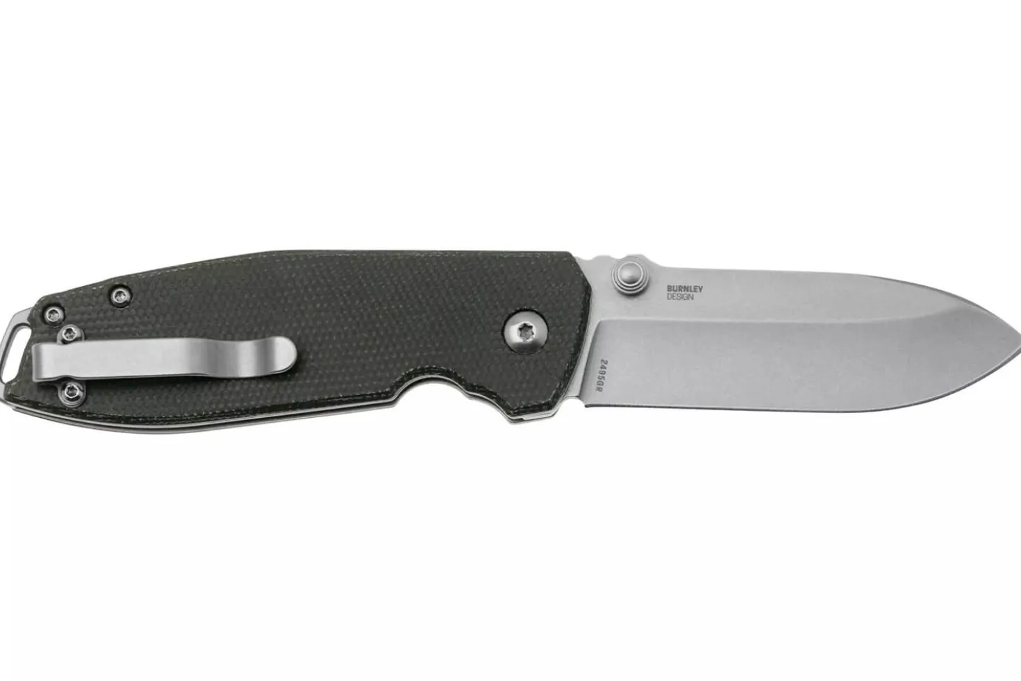 Couteau pliant CRKT SQUID XM 2495GR.CR manche en micarta vert 10,4cm
