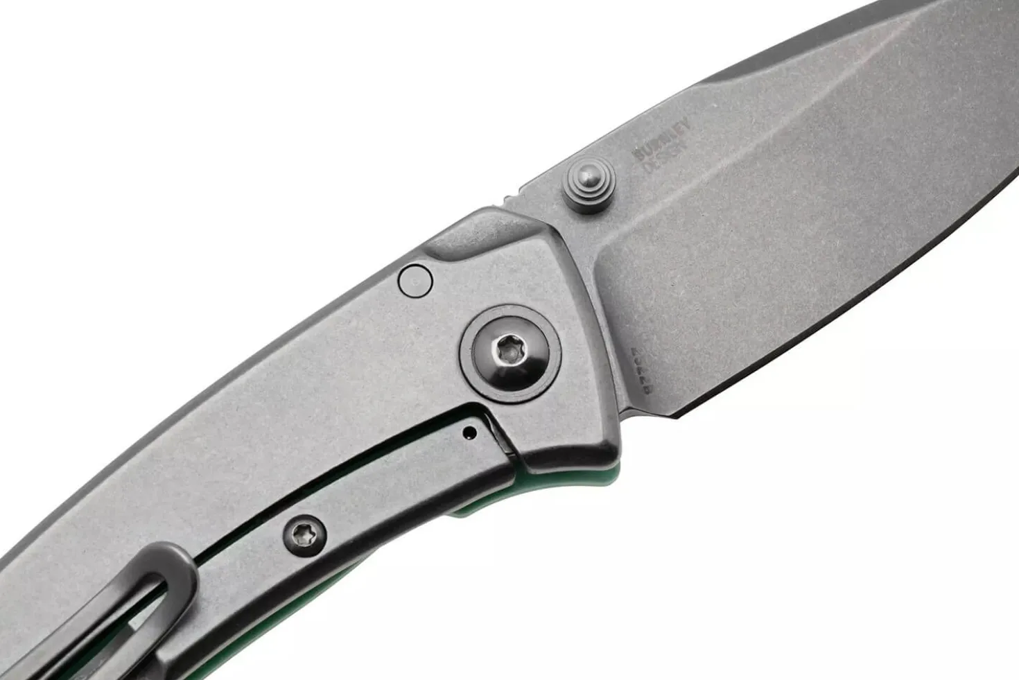 Couteau pliant CRKT Tuna Compact 2522B.CR manche 9,6cm en G10 vert d'eau