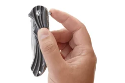 Couteau pliant CRKT Williwaw 6016 manche acier inox 10,5cm