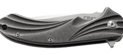 Couteau pliant CRKT Williwaw 6016 manche acier inox 10,5cm