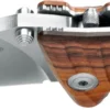 Couteau pliant de chasse FOX PRO Hunter FX-130 manche 12cm bois du désert
