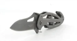 Couteau pliant de secours Herbertz 236710 manche perforé en acier 10cm