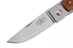 Couteau pliant Fallkniven RL1DI manche Desert Ironwood 9,5cm + étui en daim