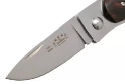 Couteau pliant Fallkniven U1 Elmax manche Desert Ironwood 8,6cm + étui Cordura