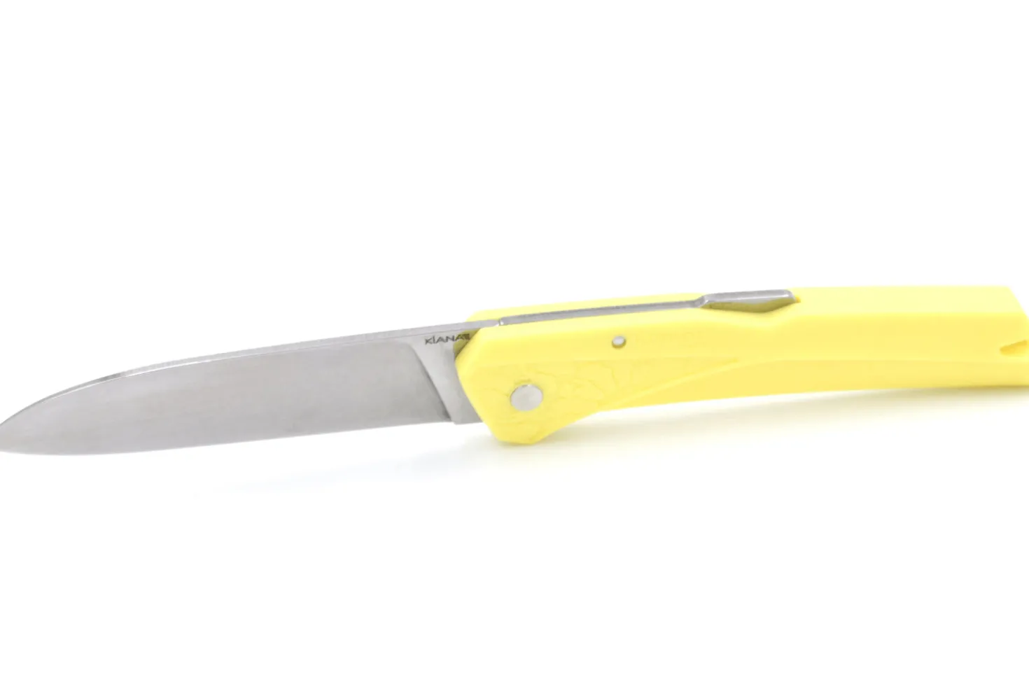 Couteau pliant Florinox Kiana manche polyamide / fibre de verre jaune 11,3cm
