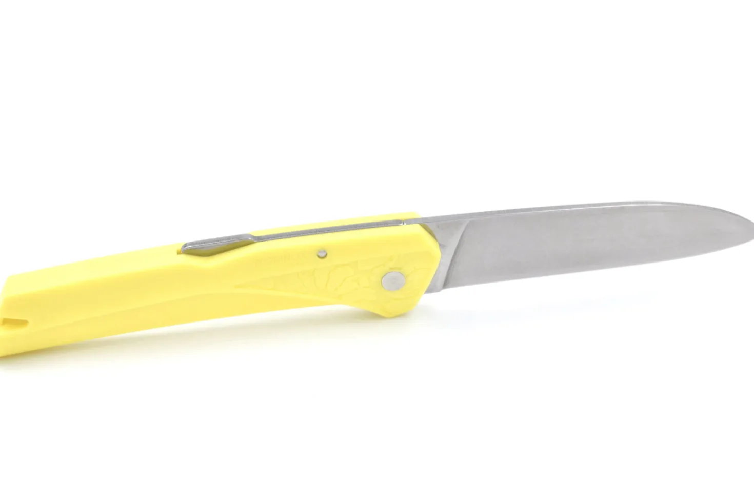 Couteau pliant Florinox Kiana manche polyamide / fibre de verre jaune 11,3cm