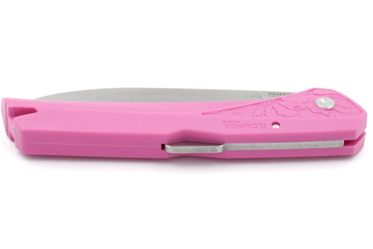 Couteau pliant Florinox Kiana manche polyamide / fibre de verre rose 11,3cm