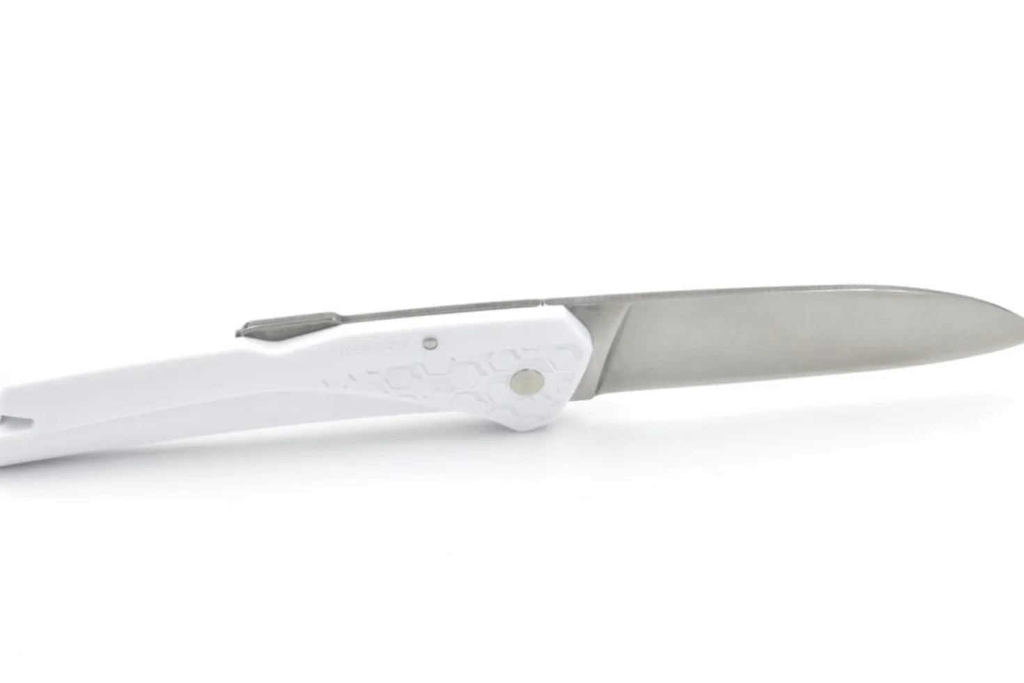 Couteau pliant Florinox Kiana manche polyamide / fibre de verre blanc 11,3cm