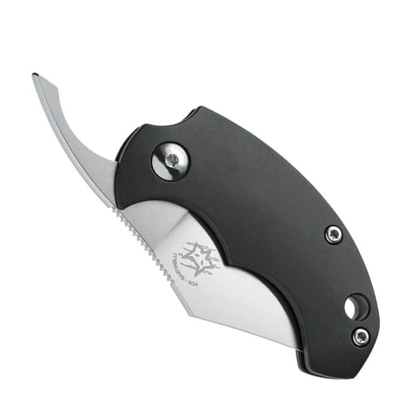 Couteau pliant FOX Bastinelli FX-519B BB Drago noir 6,5cm + étui