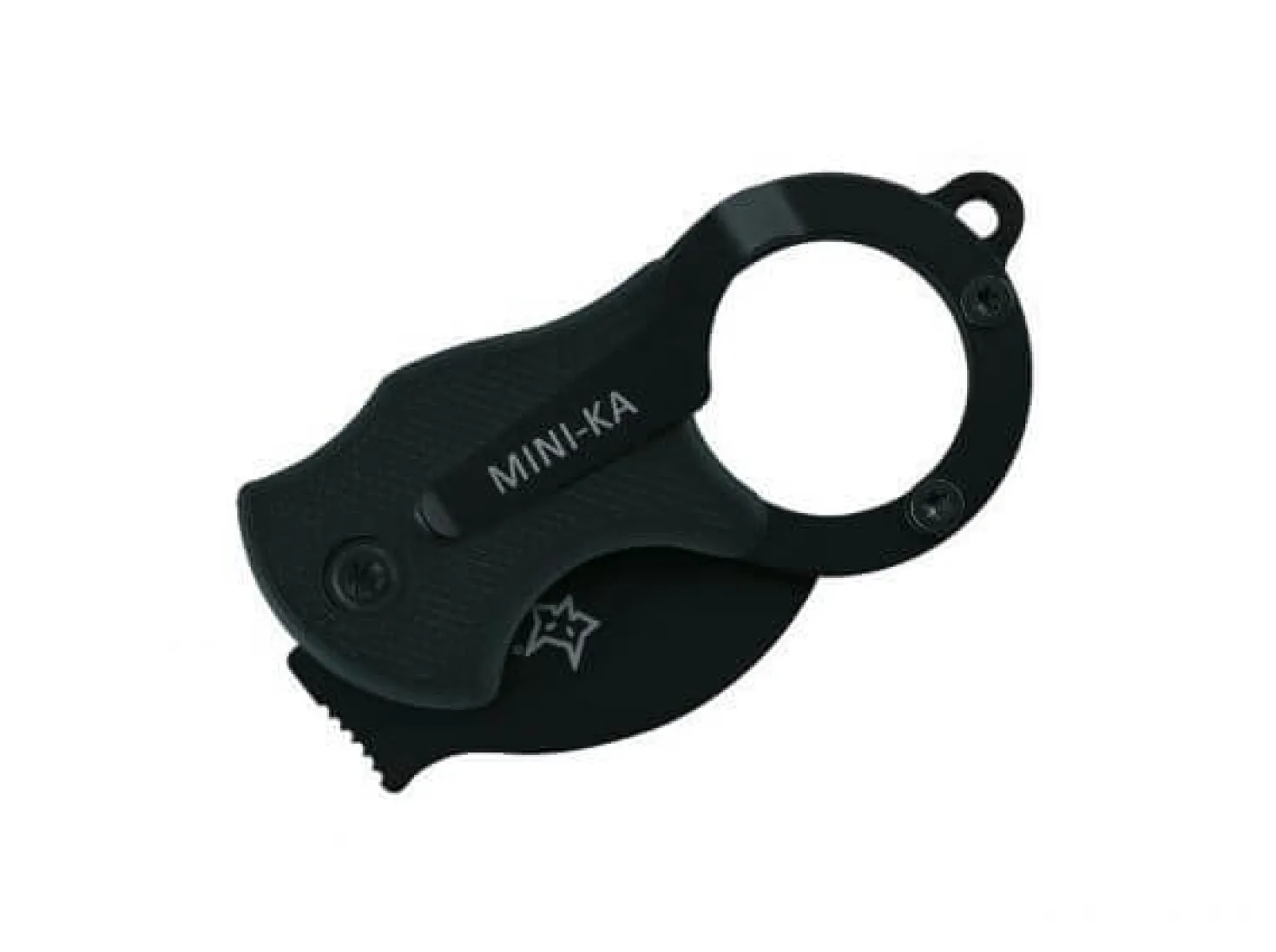 Couteau pliant FOX FX.535B Mini-Ka manche nylon noir 6cm