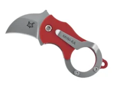 Couteau pliant FOX FX.535R Mini-Ka manche nylon rouge 6cm
