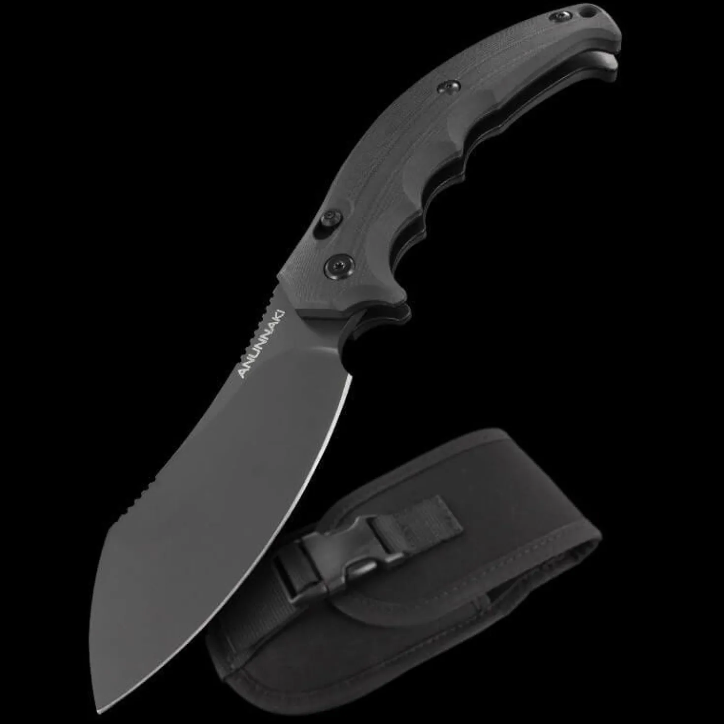 Couteau pliant FOX Military Anunnaki FX-505 manche G10 15cm + étui
