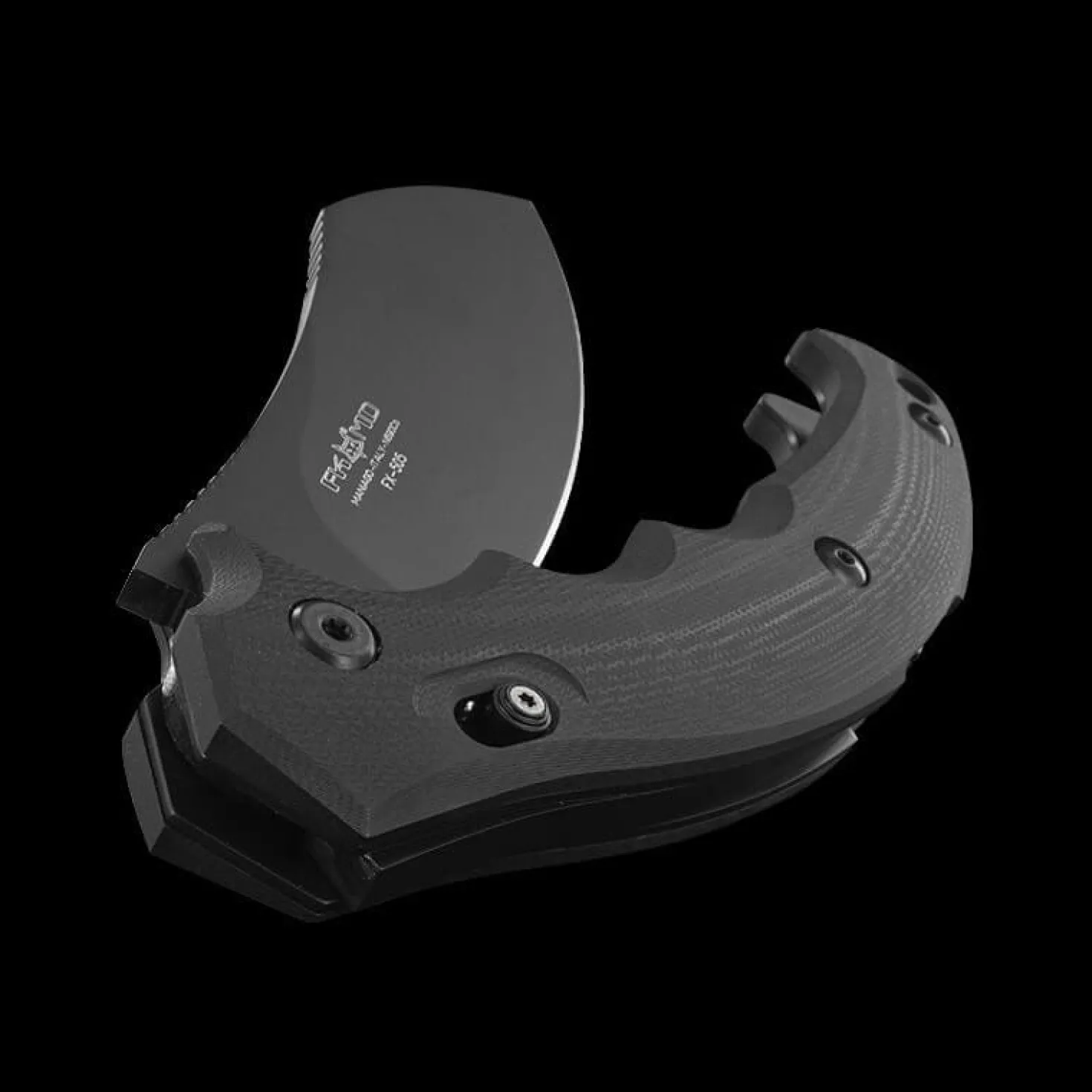 Couteau pliant FOX Military Anunnaki FX-505 manche G10 15cm + étui