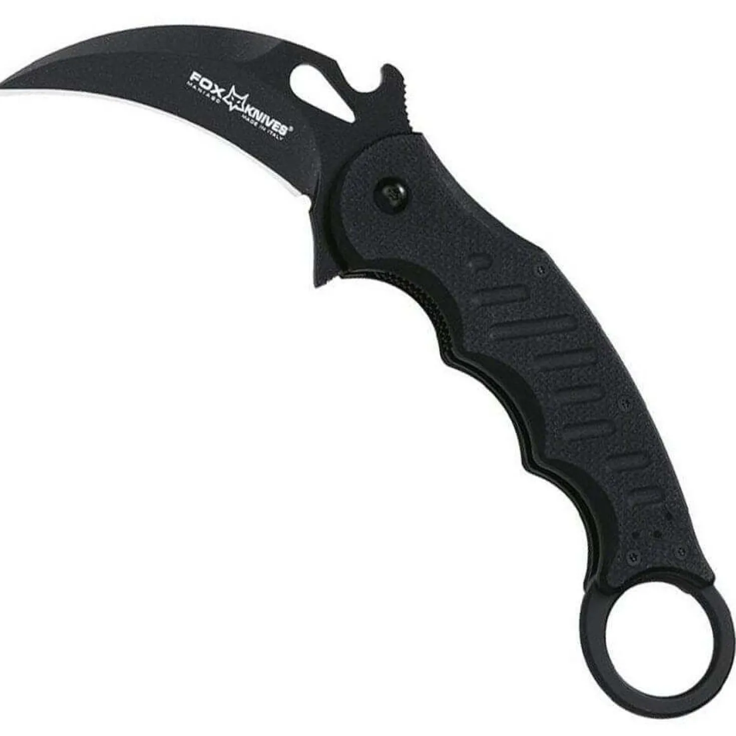 Couteau pliant FOX Military FX.479 Karambit manche G10 noir 11.5cm