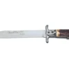 Couteau pliant Fox Special Hunter 1648 manche en bois de cerf véritable 11cm + étui en cuir
