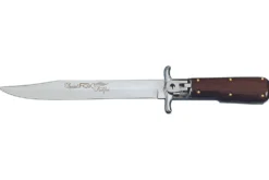 Couteau pliant Fox Special Hunter 1647 manche bois 11cm + étui en cuir
