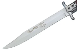Couteau pliant Fox Special Hunter 1647 manche bois 11cm + étui en cuir