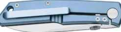 Couteau pliant FOX Terzuola FX-525TI BL manche titane bleu 11cm + étui