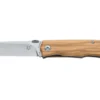 Couteau pliant FOX Terzuola FX-525 OL manche olivier 11cm + étui ceinture