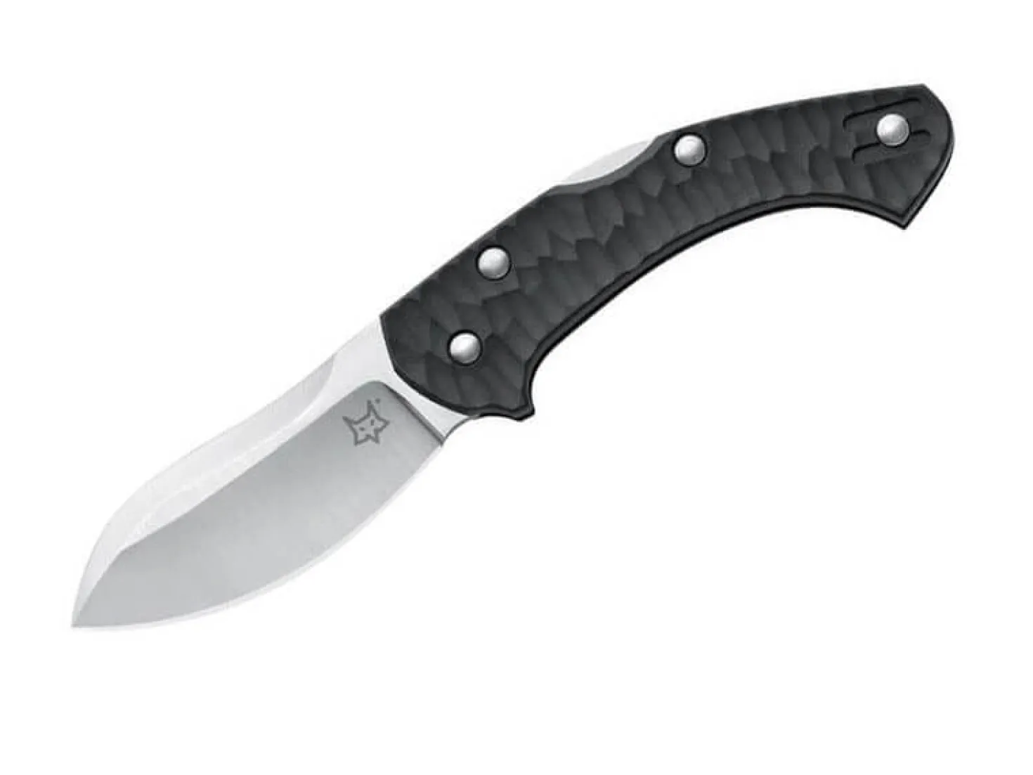 Couteau pliant FOX Zero FX-305 manche martelé noir 10cm