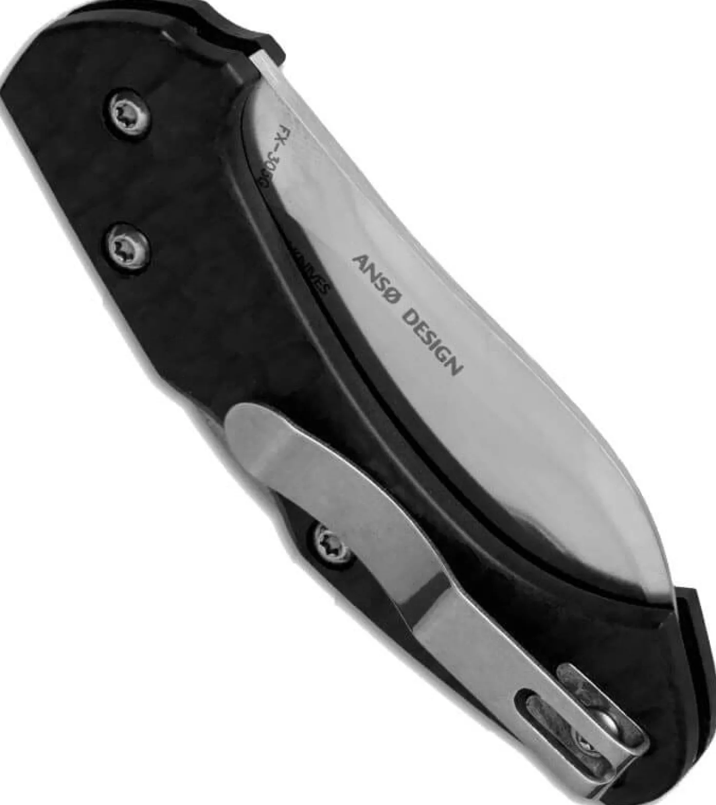 Couteau pliant FOX Zero FX-305 manche martelé noir 10cm