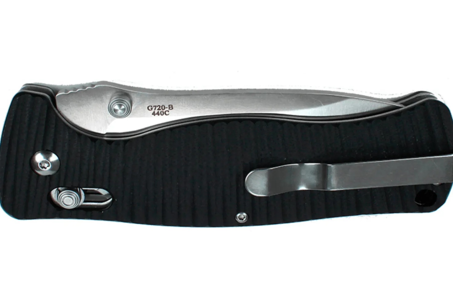 Couteau pliant Ganzo Firebird GG720BK manche en G10 noir 12cm