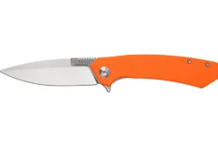 Couteau pliant Ganzo Skimen GSKIMENOR manche en G10 orange 12cm