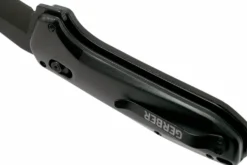 Couteau pliant Gerber HighBrow Large GE001713 manche en aluminium noir 12cm