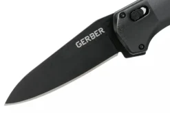 Couteau pliant Gerber HighBrow Large GE001713 manche en aluminium noir 12cm