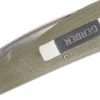 Couteau pliant Gerber Mansfield GE001910 manche en micarta olive 10,8cm