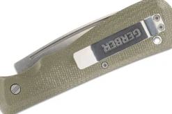 Couteau pliant Gerber Mansfield GE001910 manche en micarta olive 10,8cm