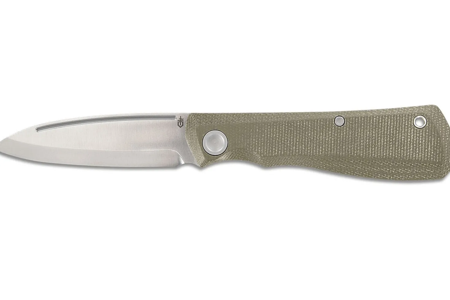 Couteau pliant Gerber Mansfield GE001910 manche en micarta olive 10,8cm